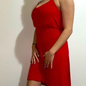 Red dress
